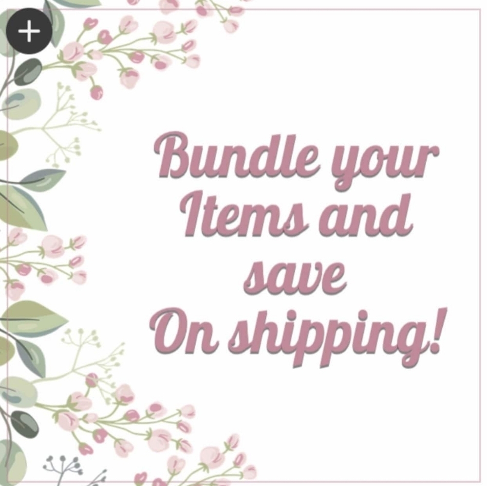 Bundle your items for 1 shipping charge only!